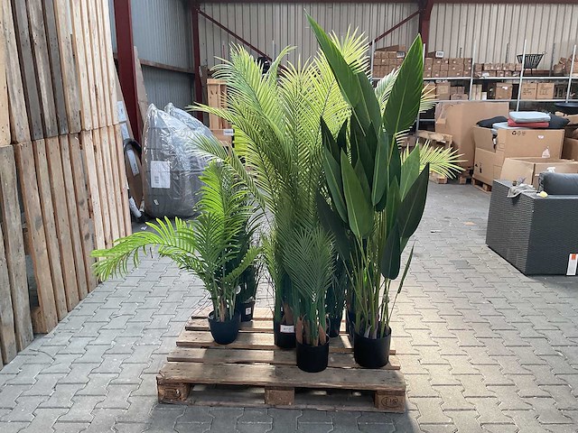Kunstplanten - (8x) - afbeelding 2 van  2