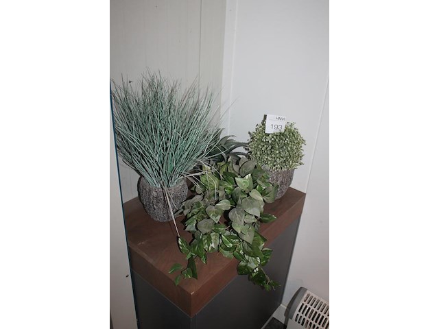 Kunstplanten en potten. - afbeelding 2 van  2