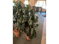 Kunstplanten in pot (2x) - afbeelding 3 van  3