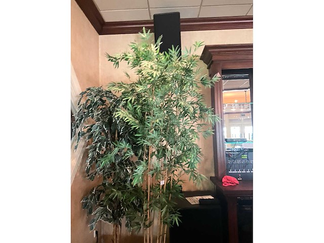 Kunstplanten in pot (2x) - afbeelding 3 van  4