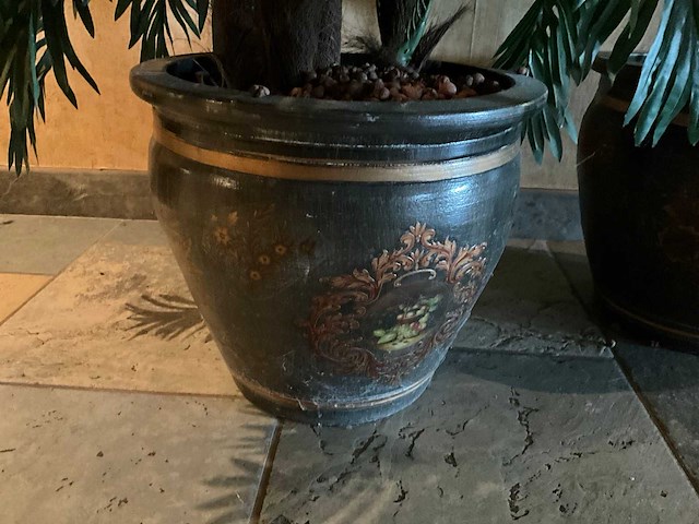 Kunstplanten in pot (2x) - afbeelding 6 van  6