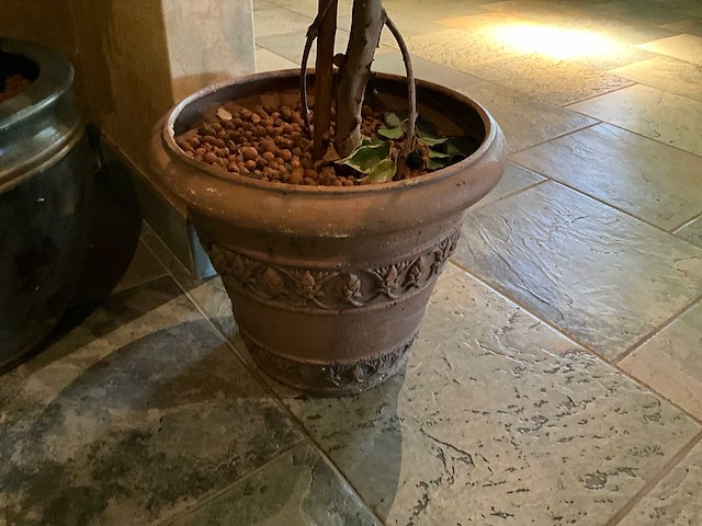 Kunstplanten in pot (2x) - afbeelding 5 van  6