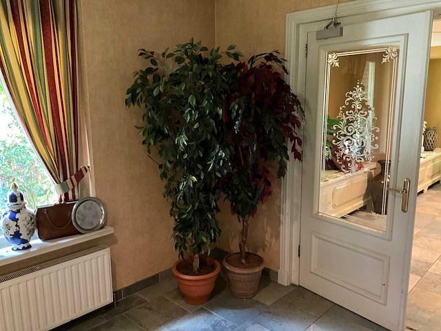 Kunstplanten in pot (2x) - afbeelding 1 van  2