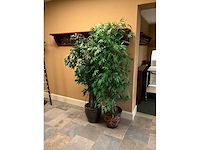 Kunstplanten in pot (2x) - afbeelding 2 van  5