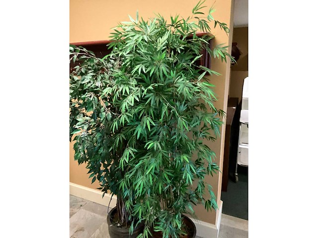 Kunstplanten in pot (2x) - afbeelding 3 van  5