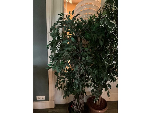 Kunstplanten in pot (2x) - afbeelding 3 van  6