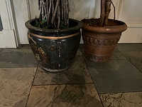 Kunstplanten in pot (2x) - afbeelding 5 van  6