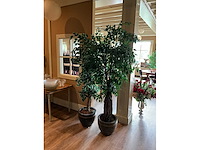 Kunstplanten in pot (2x) - afbeelding 2 van  6