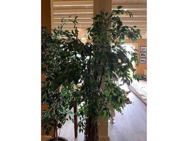 Kunstplanten in pot (2x) - afbeelding 4 van  6