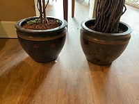 Kunstplanten in pot (2x) - afbeelding 5 van  6