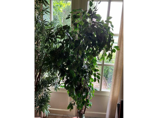 Kunstplanten in pot (2x) - afbeelding 4 van  6