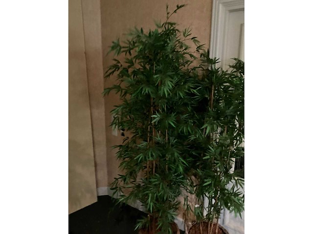 Kunstplanten in pot (2x) - afbeelding 3 van  5