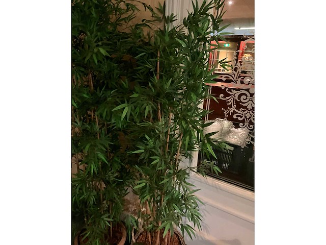 Kunstplanten in pot (2x) - afbeelding 4 van  5
