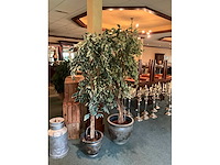 Kunstplanten in pot (2x) - afbeelding 2 van  9
