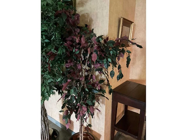 Kunstplanten in pot (2x) - afbeelding 2 van  3