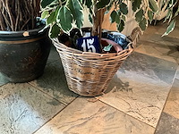 Kunstplanten in pot (2x) - afbeelding 5 van  7