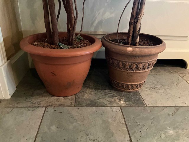 Kunstplanten in pot (2x) - afbeelding 5 van  5