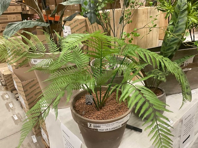 Kunstplanten in pot (5x) - afbeelding 3 van  7