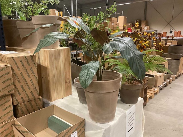Kunstplanten in pot (5x) - afbeelding 4 van  7