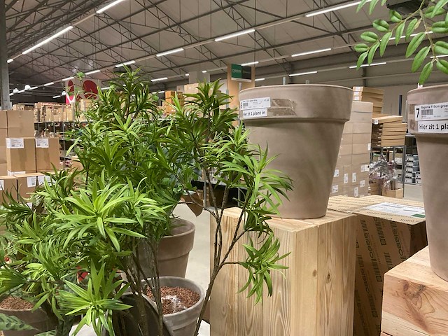 Kunstplanten in pot (5x) - afbeelding 7 van  7