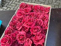 Kunstroos / kunstbloem (144x) - afbeelding 2 van  3