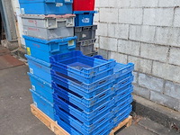 Kunststof bakken en kratten - aantal 26 stuks - afbeelding 2 van  3