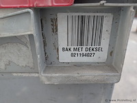 Kunststof bakken en kratten - aantal 26 stuks - afbeelding 3 van  3