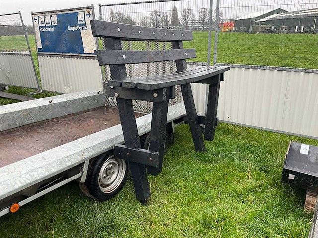 Kunststof bank - afbeelding 1 van  2