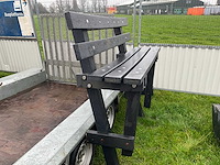 Kunststof bank - afbeelding 2 van  2