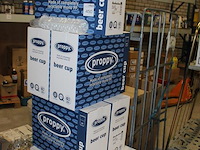 Kunststof bierglazen proppy. 7x 1000 stuks. 0,25 liter. - afbeelding 2 van  3