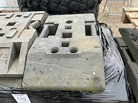 Kunststof bouwhek voet (23x) - afbeelding 2 van  3