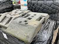 Kunststof bouwhek voet (25x) - afbeelding 3 van  3