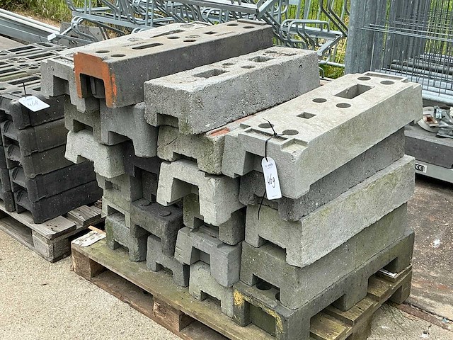 Kunststof bouwhekvoet ( 25x) - afbeelding 4 van  4