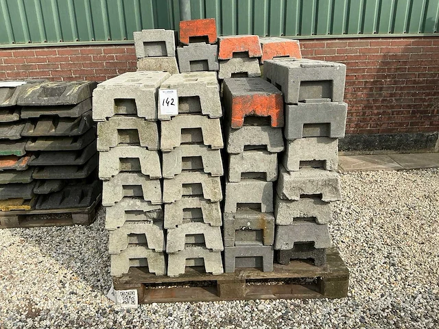 Kunststof bouwhekvoet (60x) - afbeelding 3 van  5