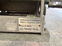 Kunststof buislasmachine (stomplasmachine / spiegellasmachine), widos, polypress 2000 - afbeelding 2 van  6