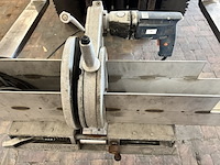Kunststof buislasmachine (stomplasmachine / spiegellasmachine), widos, polypress 2000 - afbeelding 6 van  6
