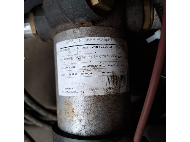 Kunststof dieseltank met vulpistool renson, bouwjaar 2021 - afbeelding 4 van  8