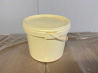 Kunststof emmer beige (5,5 liter) (1150x)
