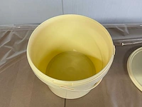 Kunststof emmer beige (5,5 liter) (1150x) - afbeelding 3 van  7
