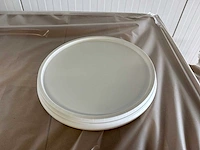 Kunststof emmer wit (6 liter) (3600x) - afbeelding 4 van  8