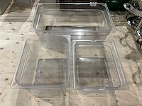 Kunststof gastronormbak (3x) - afbeelding 1 van  3