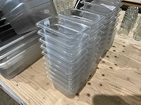Kunststof gastronormbak gn 1/9-100 (20x) - afbeelding 1 van  2