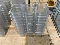 Kunststof gastronormbak gn 1/9-100 (30x) - afbeelding 1 van  1