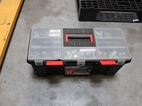 Kunststof gereedschapskoffer met elektrische boormachine skill. - afbeelding 2 van  3