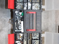 Kunststof gereedschapskoffer met elektrische boormachine skill. - afbeelding 3 van  3