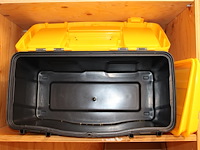 Kunststof gereedschapskoffer stockbox. - afbeelding 2 van  2