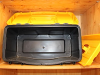 Kunststof gereedschapskoffer stockbox. - afbeelding 2 van  2