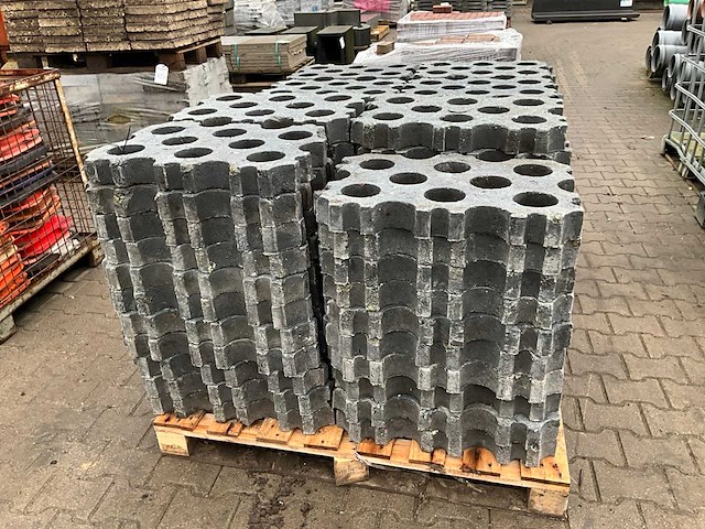 Kunststof grasblokken - afbeelding 1 van  4