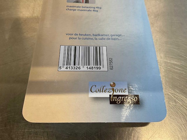 Kunststof houder - 4 haken (24x) - afbeelding 4 van  5