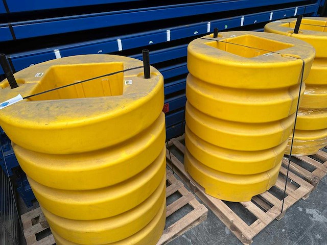 Kunststof kolombeschermer 40x40cm (3x) - afbeelding 1 van  5